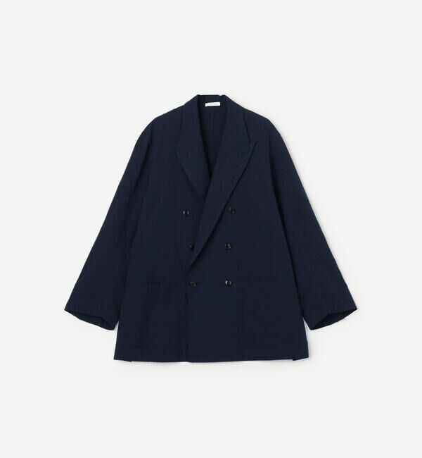  「CHEMISE D'ADAM | 〈別注〉ダブルブレスト シャツジャケット MEN」|テーラードジャケット|