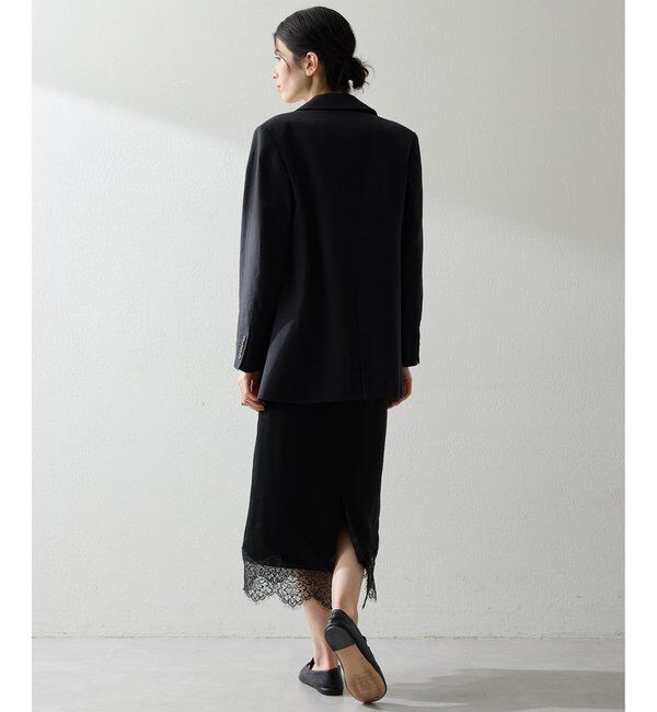 THE PAUSE「【THE PAUSE】コットンリネンダブルジャケット」|テーラードジャケット|