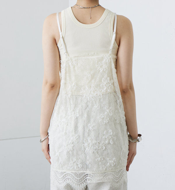  「レースVキャミチュニック」|シャツ・ブラウス|