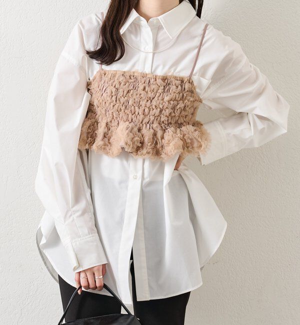  「バックシャンチュールビスチェ」|シャツ・ブラウス|