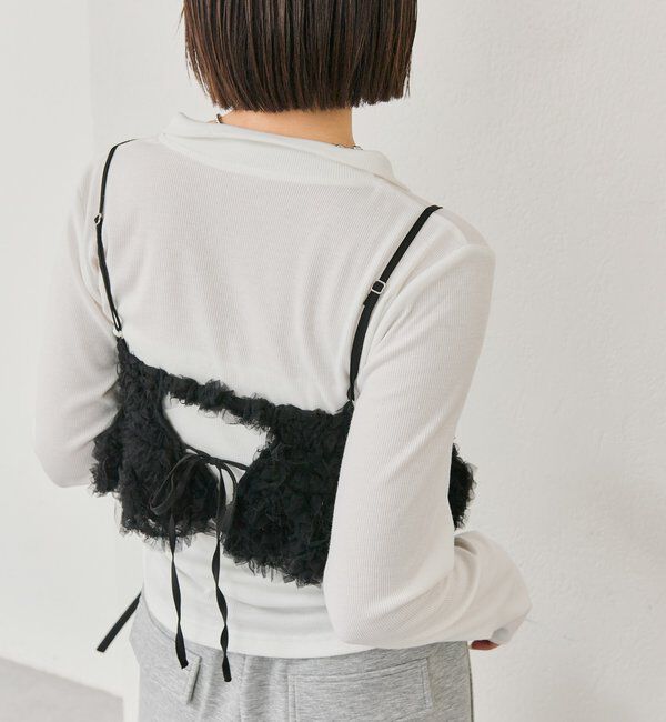  「バックシャンチュールビスチェ」|シャツ・ブラウス|