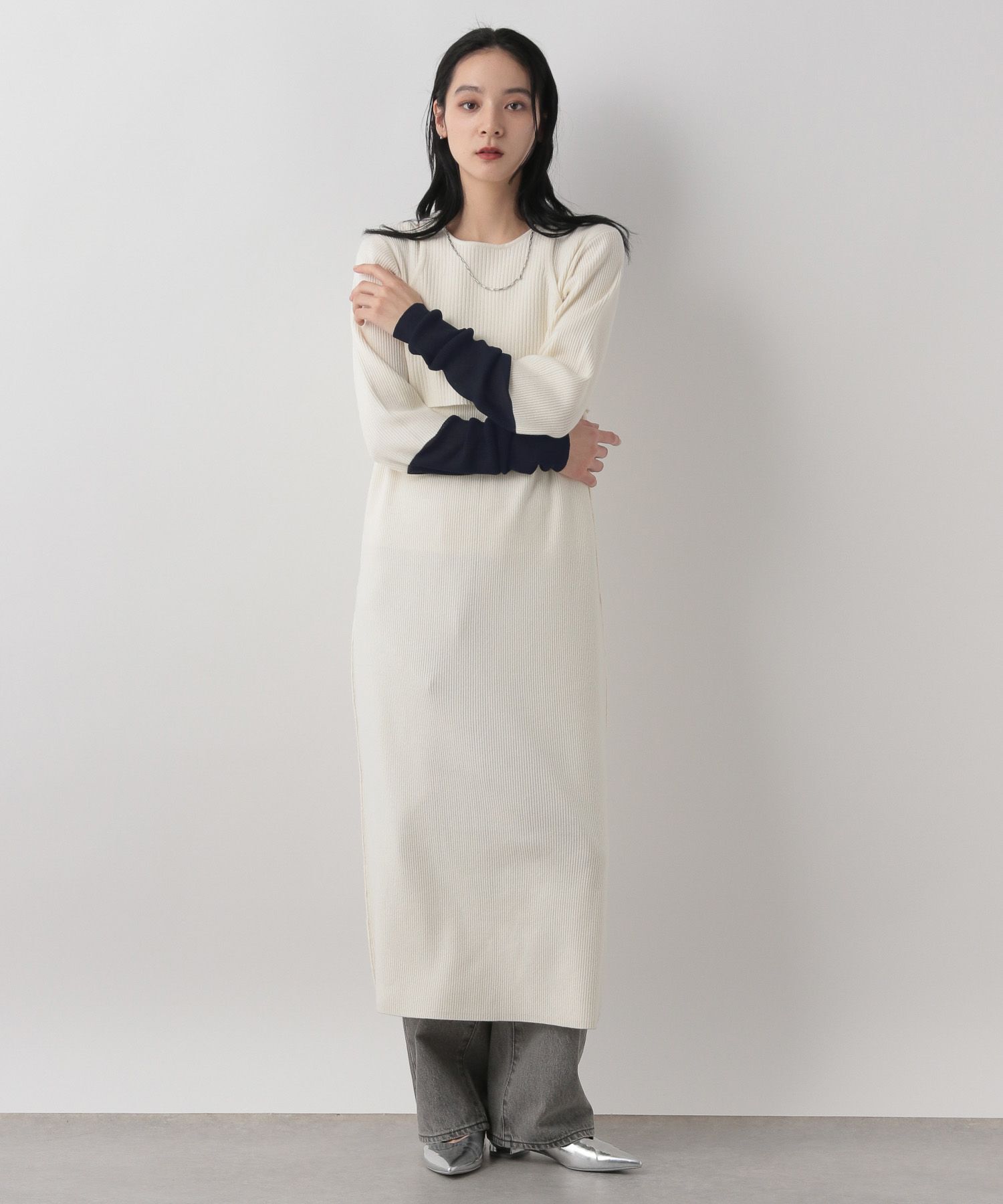 LOWRYS FARM「タンクトップ&ソデシアーワンピース」|ワンピース|NTL