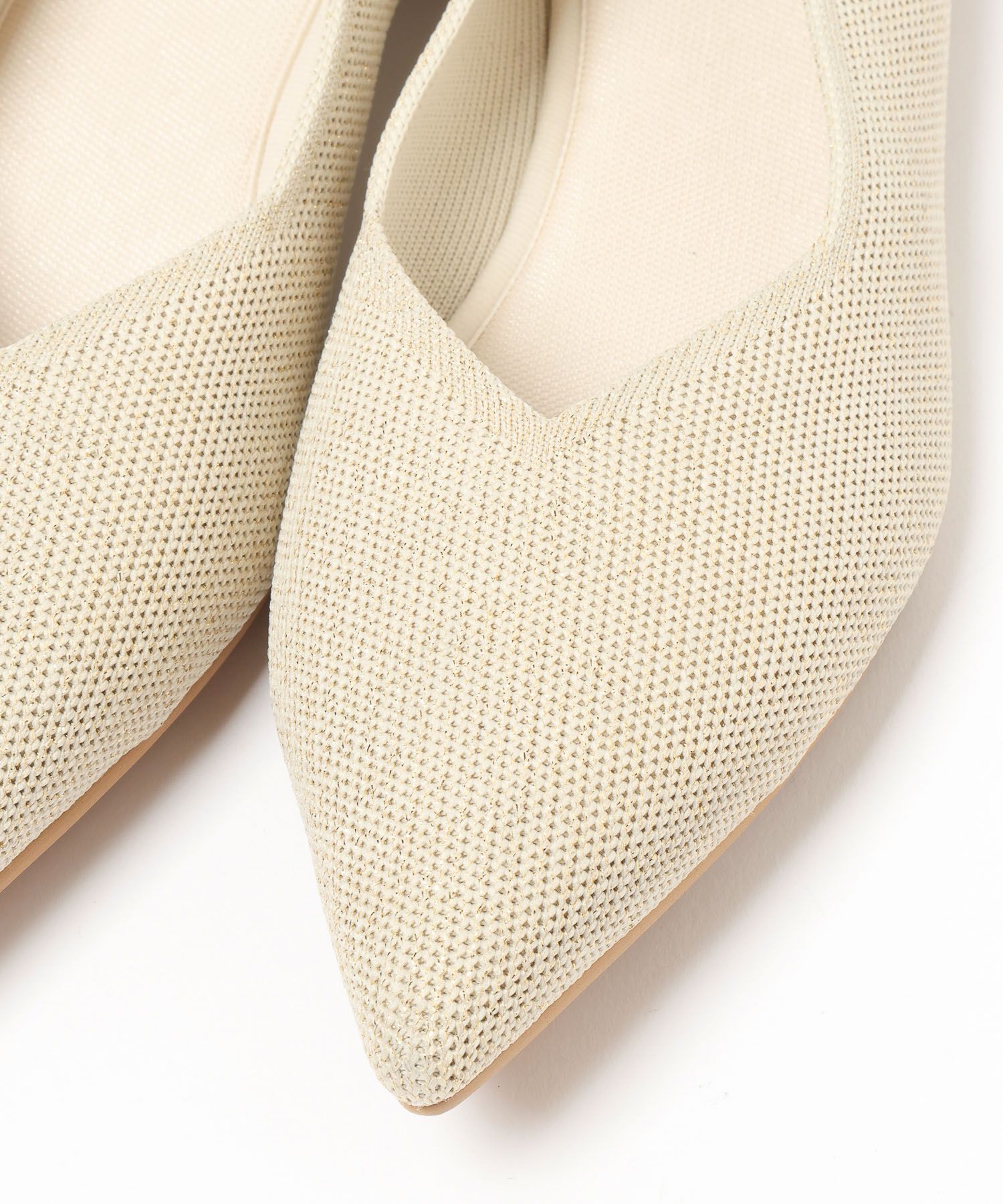 LOWRYS FARM「カンドウフィットニットパンプス」|パンプス|