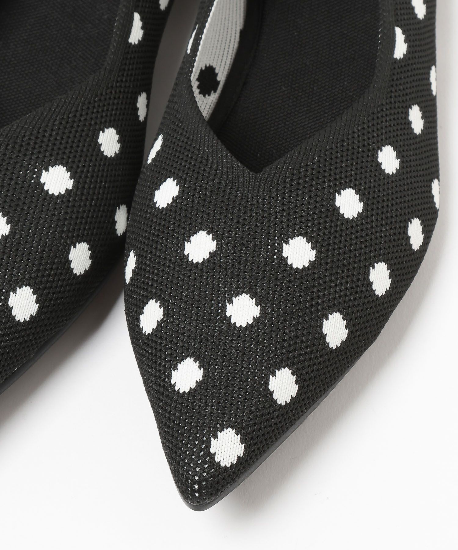 LOWRYS FARM「カンドウフィットニットパンプス」|パンプス|