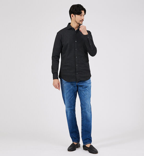 ABAHOUSE「【YANUK】PHILIP2 / スリムフィット テーパード デニム」|デニム|