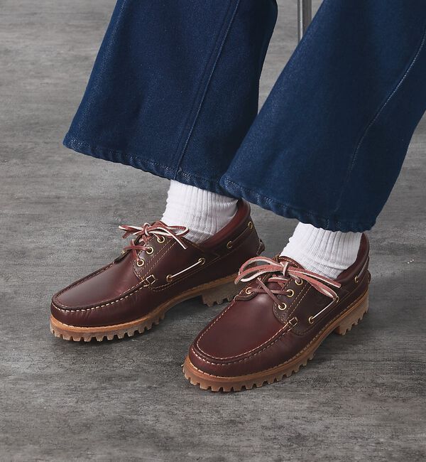 ABAHOUSE「【Timberland/ティンバーランド】Authentics 3 Eye Cl」|その他|ボルドー