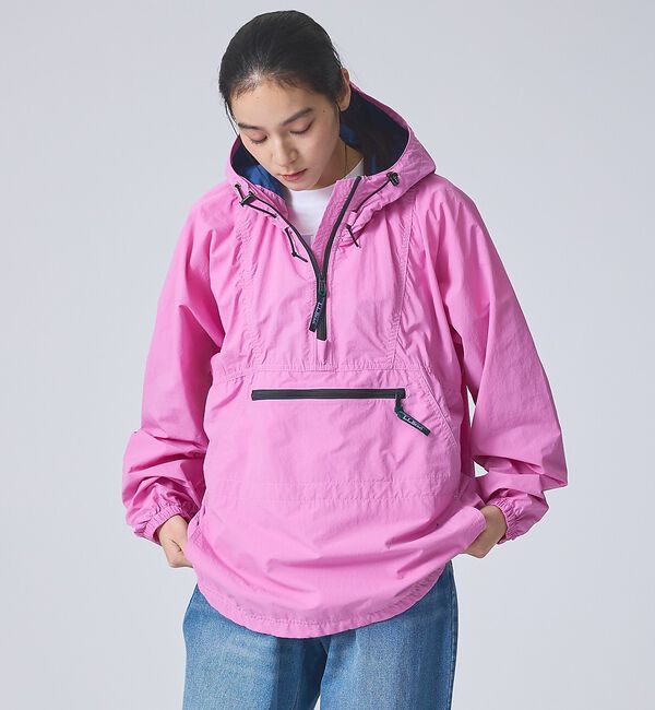 ABAHOUSE「自社限定【L.L.Bean/エルエルビーン】Milo Anorak：アノラックパ」|ブルゾン・スタジャン|ピンク