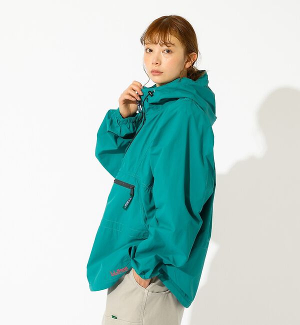 ABAHOUSE「自社限定【L.L.Bean/エルエルビーン】Milo Anorak：アノラックパ」|ブルゾン・スタジャン|グリーン