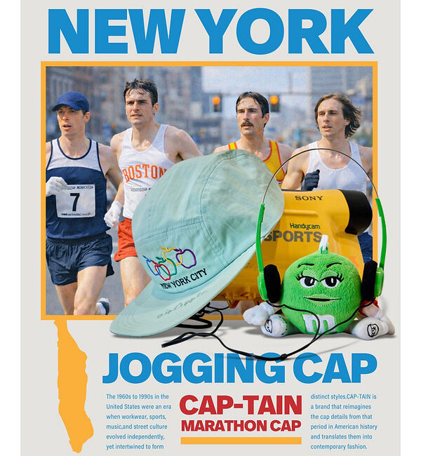 ABAHOUSE「【CAP-TAIN】13.14 刺繍アップル&times;NEW YORK CITY｜DEN」|その他|