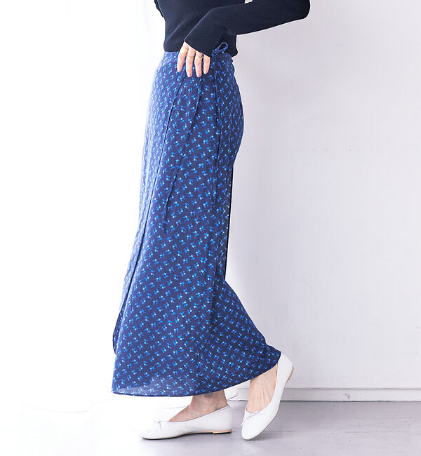 Rouge vif「フワラープリントスカート」|スカート|