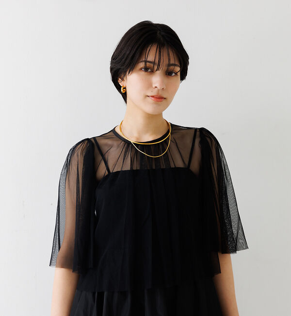 Rouge vif「チュールセット2WAY フレアワンピース」|ワンピース|