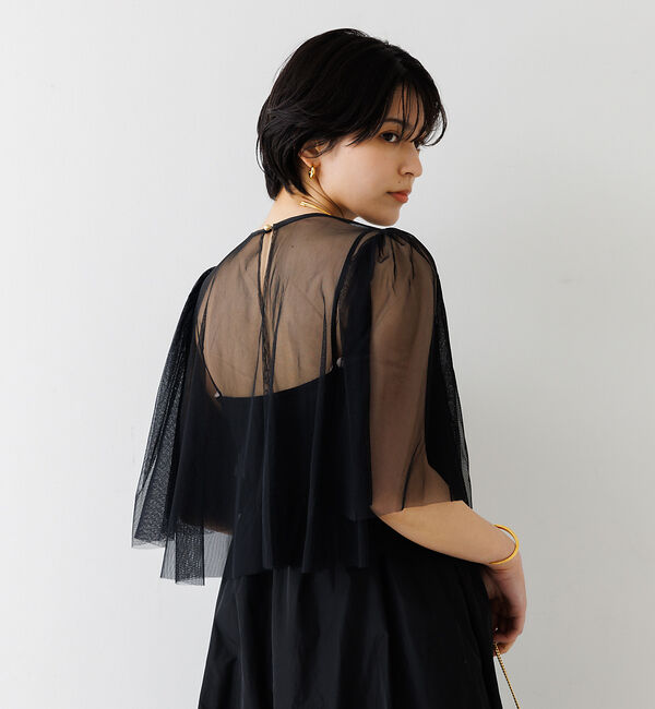 Rouge vif「チュールセット2WAY フレアワンピース」|ワンピース|