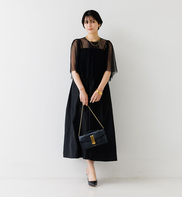 Rouge vif「チュールセット2WAY フレアワンピース」|ワンピース|