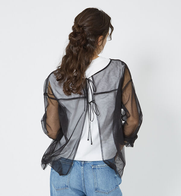 Rouge vif「2WAYチュールシアーブラウス」|シャツ・ブラウス|