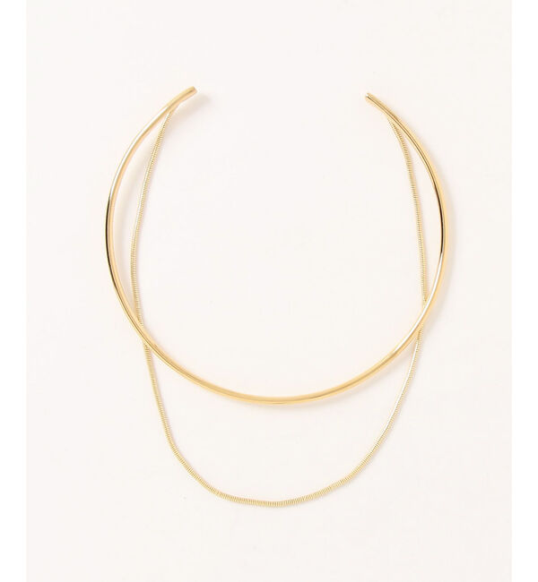 Rouge vif「【ucalypt/ユーカリプト 】別注チェーン付きチョーカー」|ネックレス|