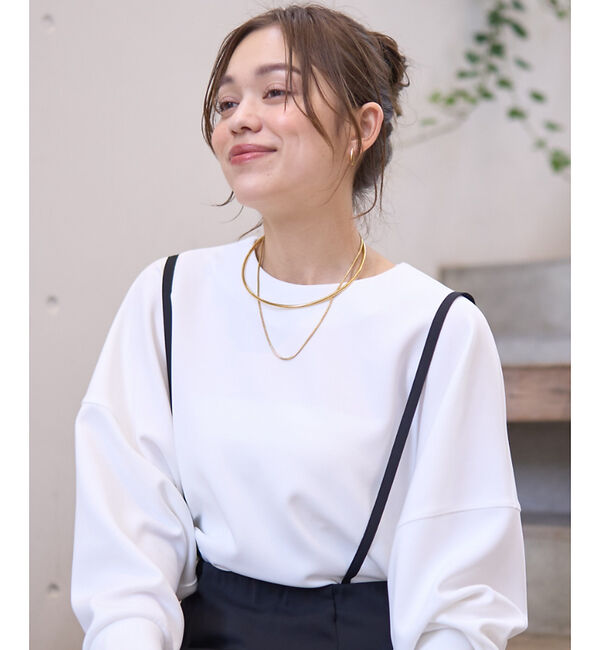 Rouge vif「【ucalypt/ユーカリプト 】別注チェーン付きチョーカー」|ネックレス|