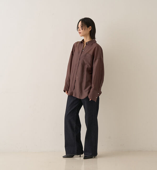 Rouge vif「【新色登場】バックツイストシャツ」|シャツ・ブラウス|