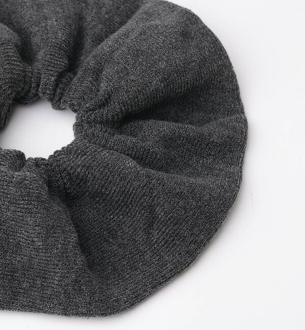 Rouge vif「【heyep／ヘイップ】ニットロゴシュシュ KNIT LOGO SCRUNCHI」|ヘアバンド|