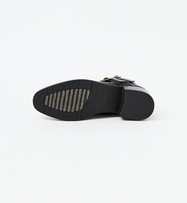 AU BANNISTER「【スノーソール】Wベルトショートブーツ」|ショートブーツ|