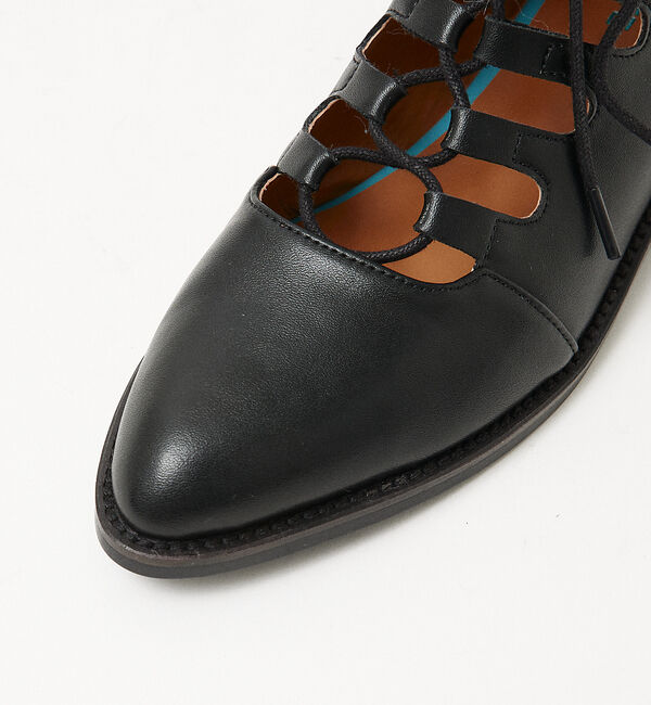 AU BANNISTER「【LAROUTE】レースアップパンプス」|パンプス|