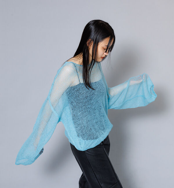 NOMINE「【iocus】袖ボリュームルーズニット」|ニット・セーター|