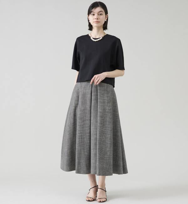 TIARA「ボクシーショートトップス」|Tシャツ・カットソー|