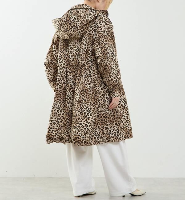 SOFFITTO「レオパード柄フード付コート（フード収納可）」|その他|