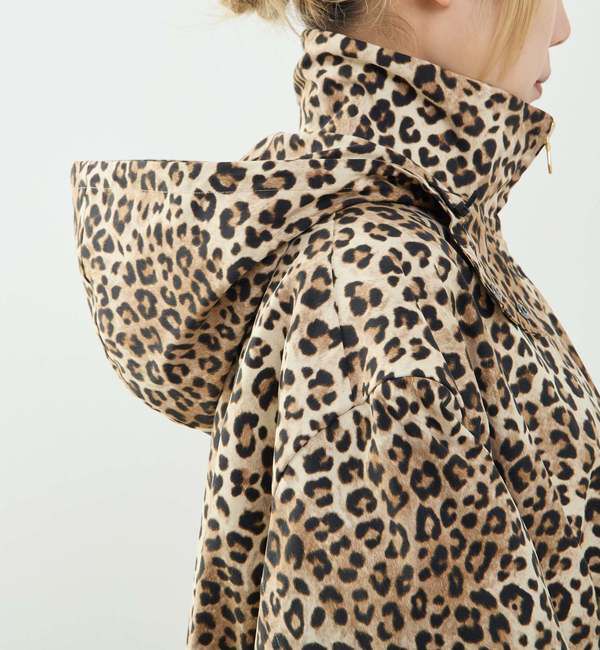 SOFFITTO「レオパード柄フード付コート（フード収納可）」|その他|