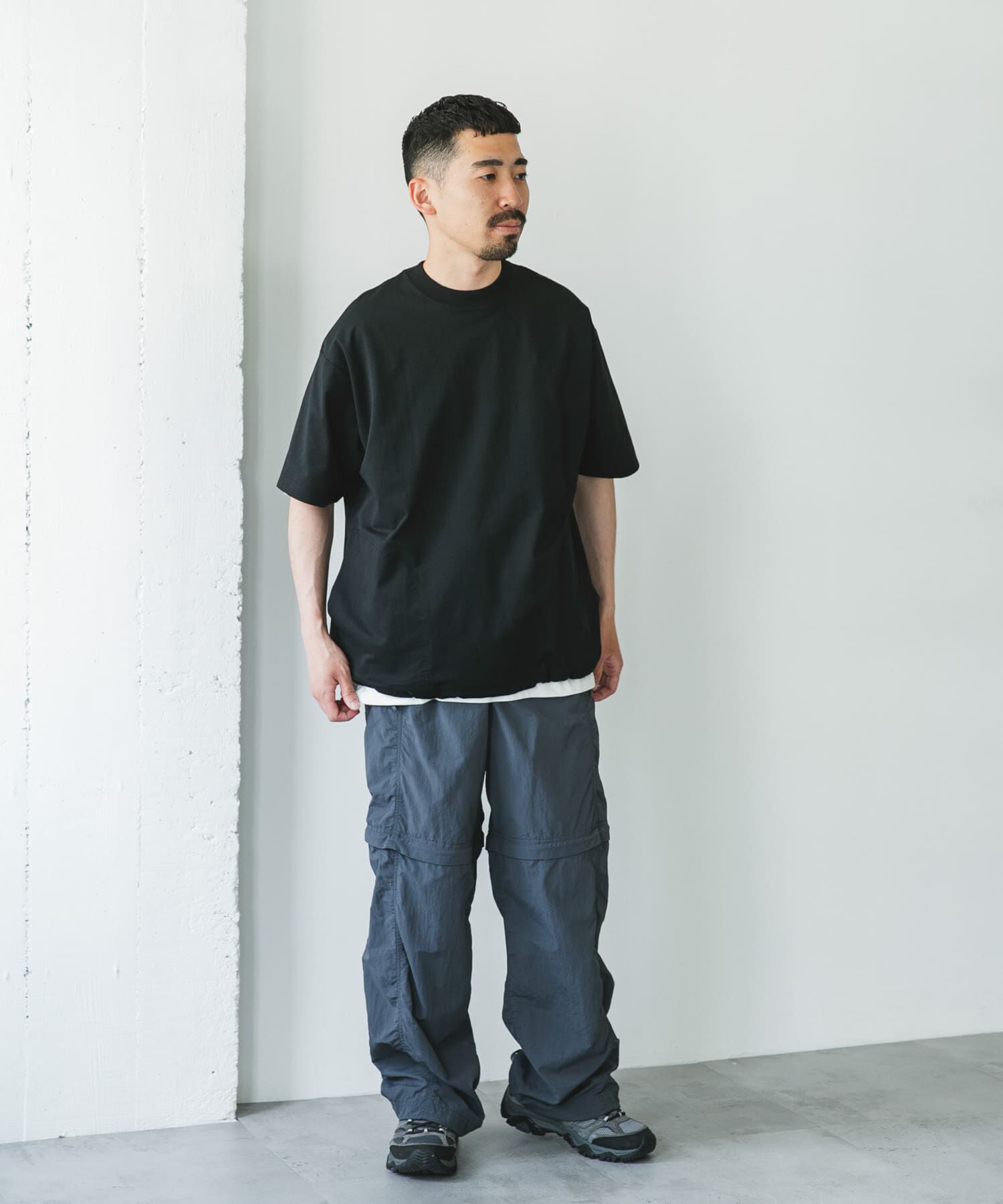 URBAN RESEARCH DOORS「『XLｻｲｽﾞ/WEB限定』『吸水速乾/接触冷感/ｲｰｼﾞｰｹｱ』ｸｲｯｸﾄ  」|Tシャツ・カットソー|