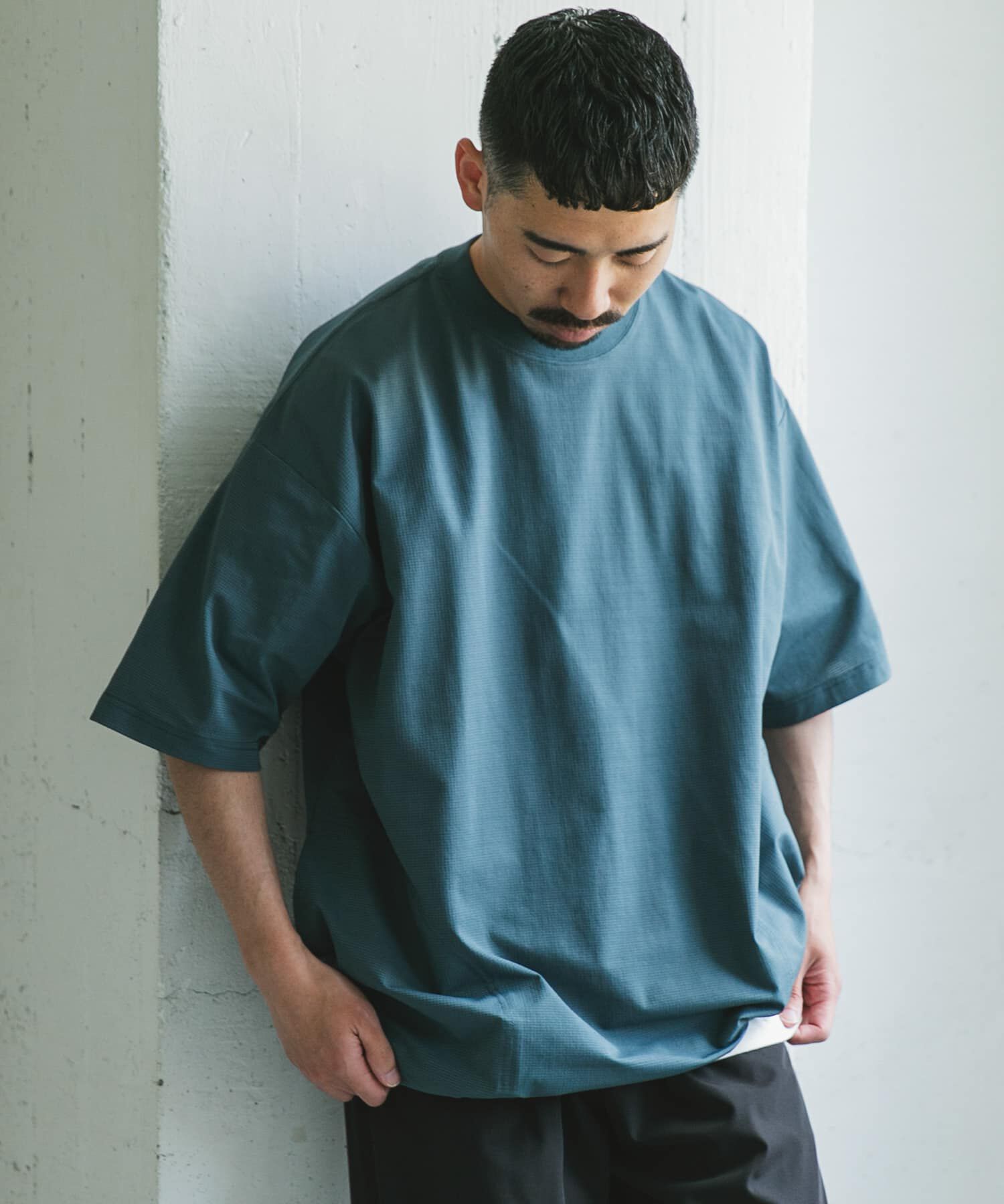 URBAN RESEARCH DOORS「『XLｻｲｽﾞ/WEB限定』『吸水速乾/接触冷感/ｲｰｼﾞｰｹｱ』ｸｲｯｸﾄ  」|Tシャツ・カットソー|