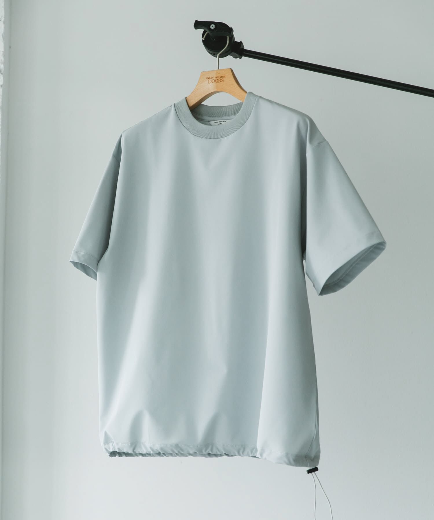 URBAN RESEARCH DOORS「『吸水速乾/UVカット/防シワ』ダブルクロス ストレッチプルオーバー」|Tシャツ・カットソー|