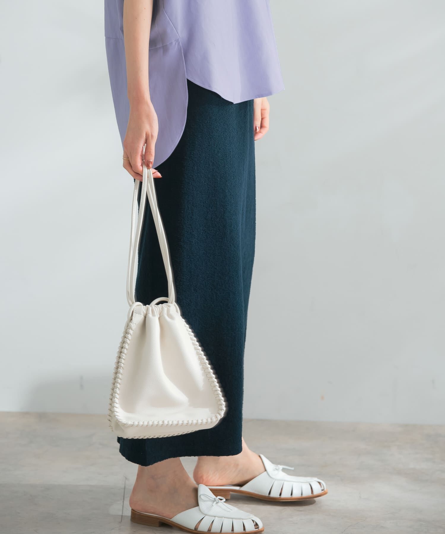 URBAN RESEARCH ROSSO「ランダムパイルスリットスカート」|スカート|