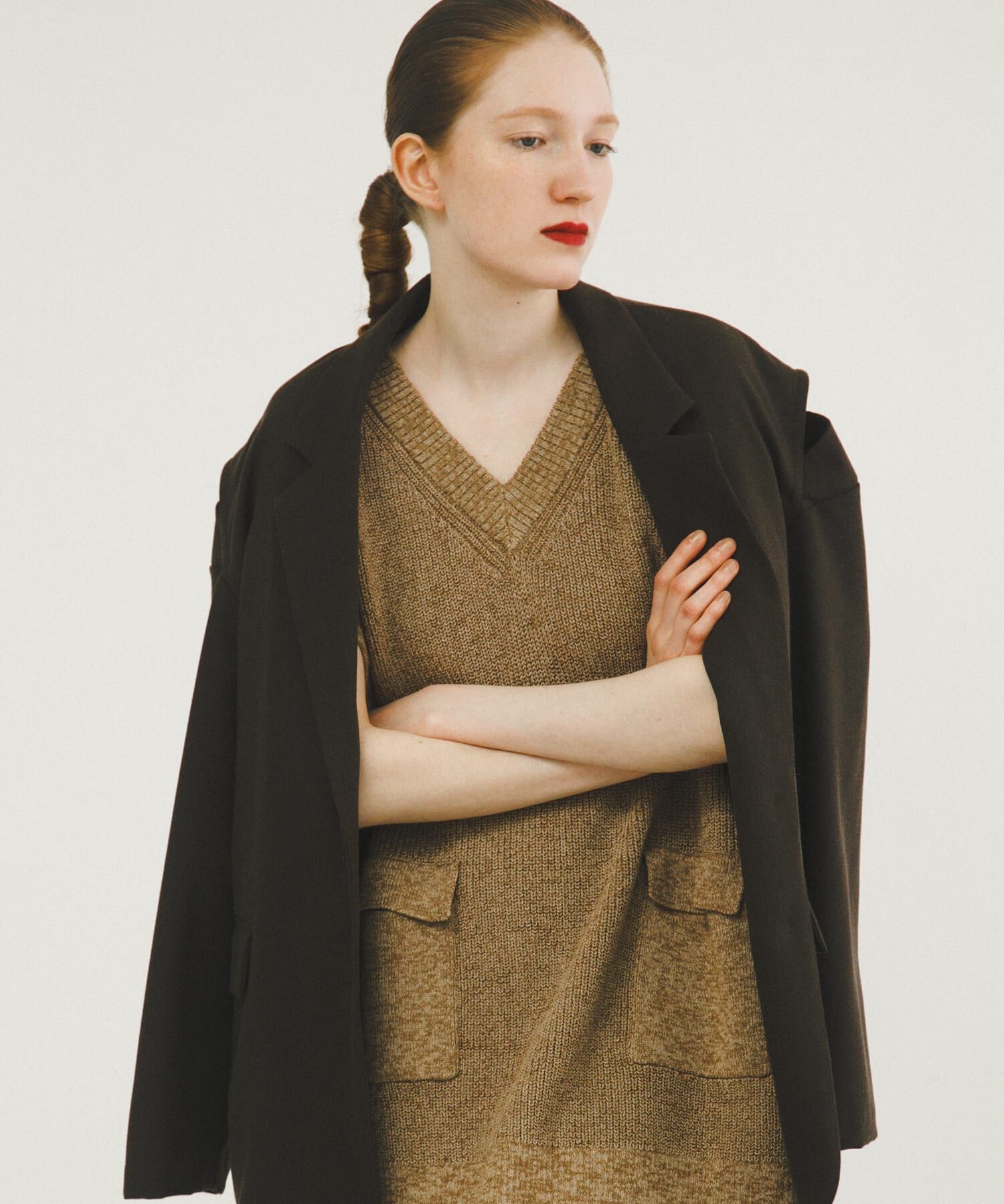 LAATO「over tailored  jacket」|その他|ブラウン