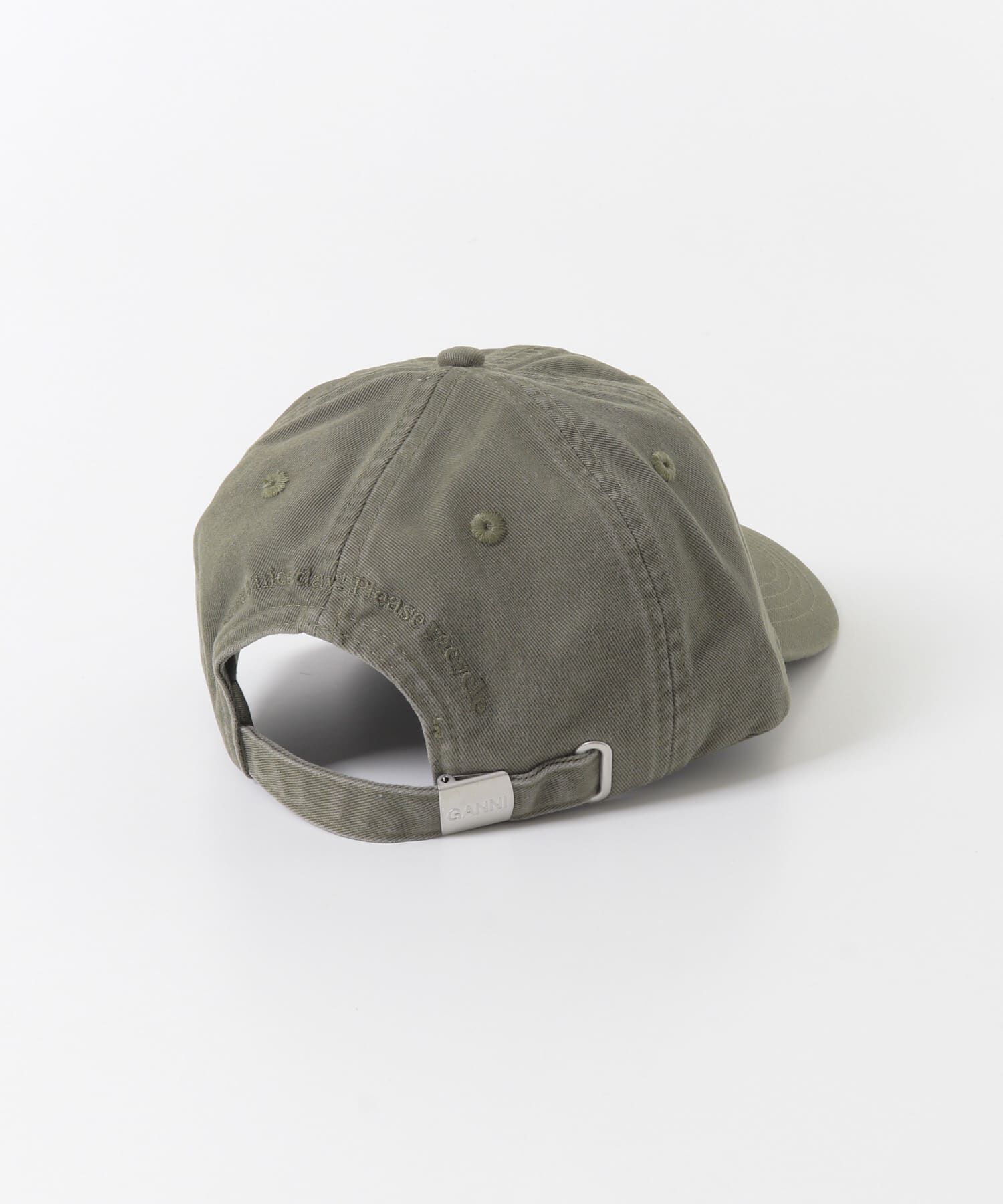 URBAN RESEARCH「GANNI　WASHED COTTON CANVAS CAP」|キャップ・キャスケット|
