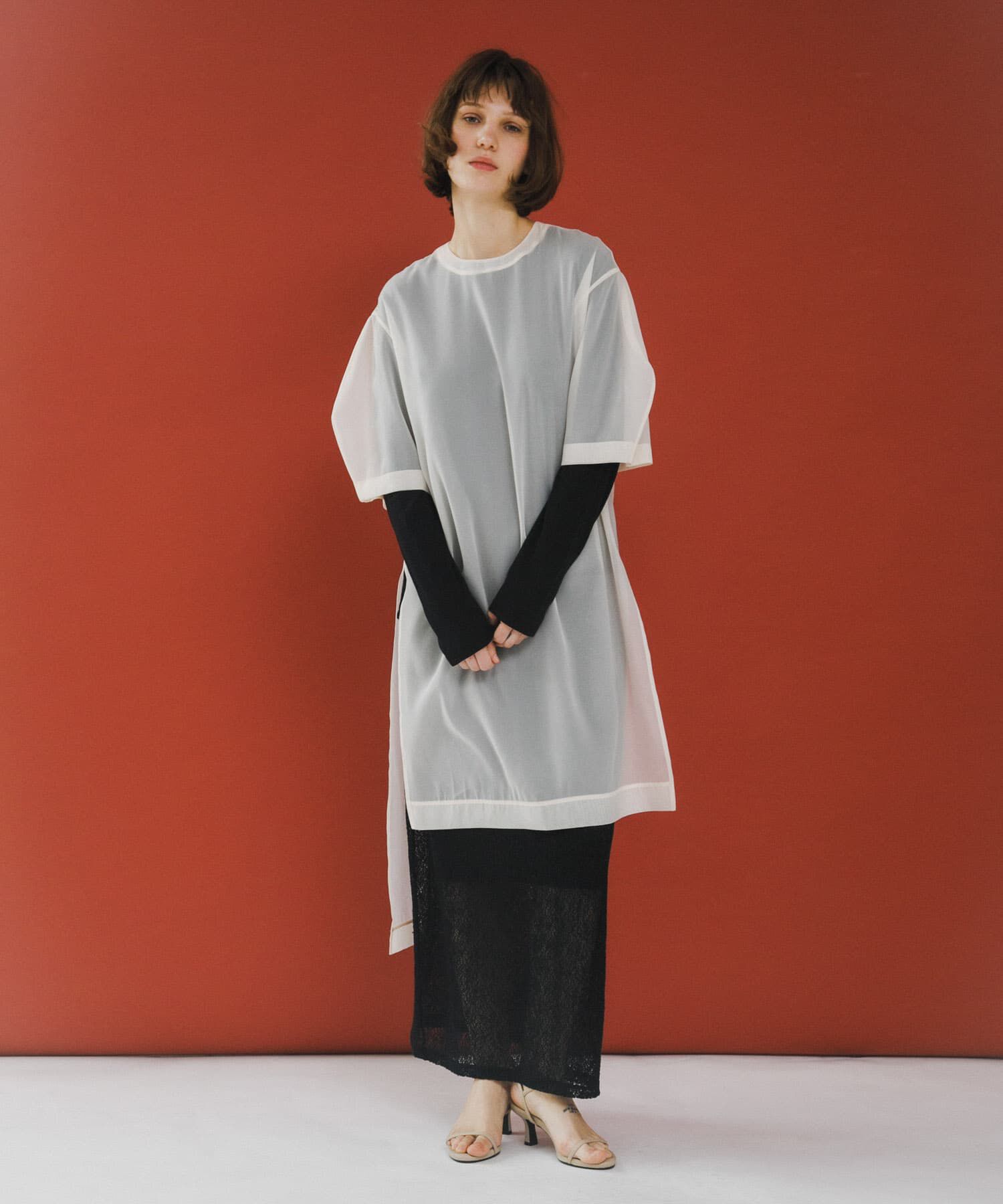 LAATO「organdy one piece」|ワンピース|