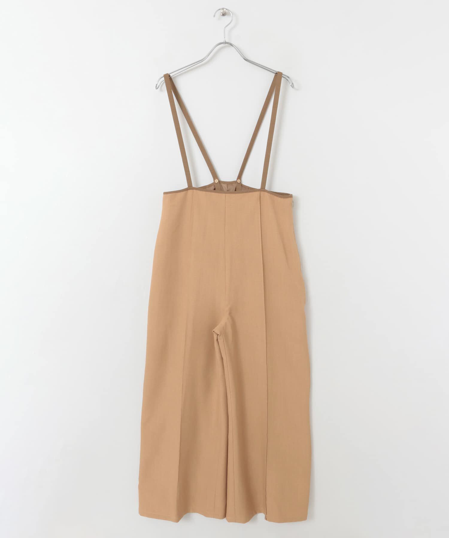  「ピンタックハイウエストサロペット」|スカート|