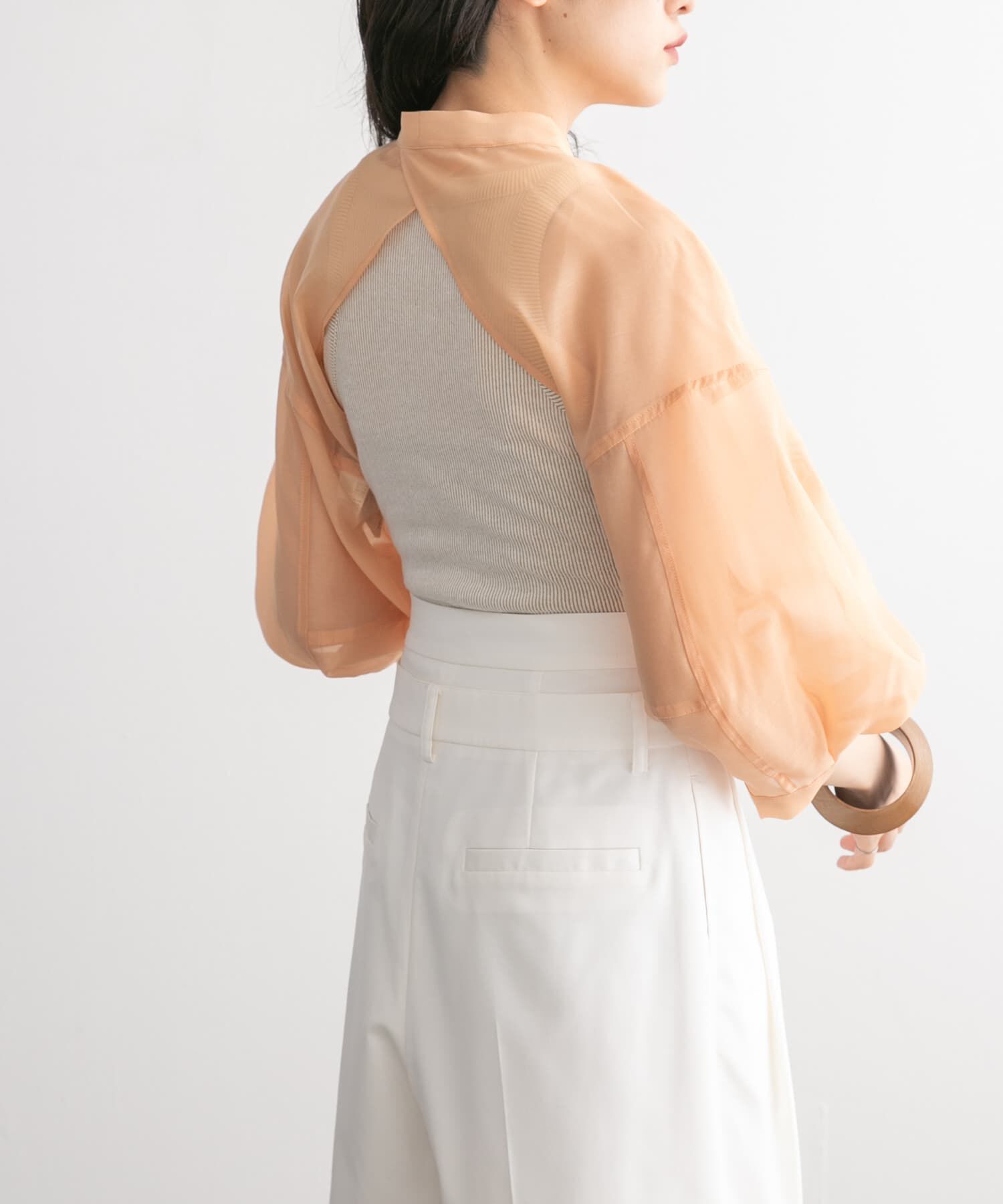  「コクーンスリーブパーツ」|シャツ・ブラウス|