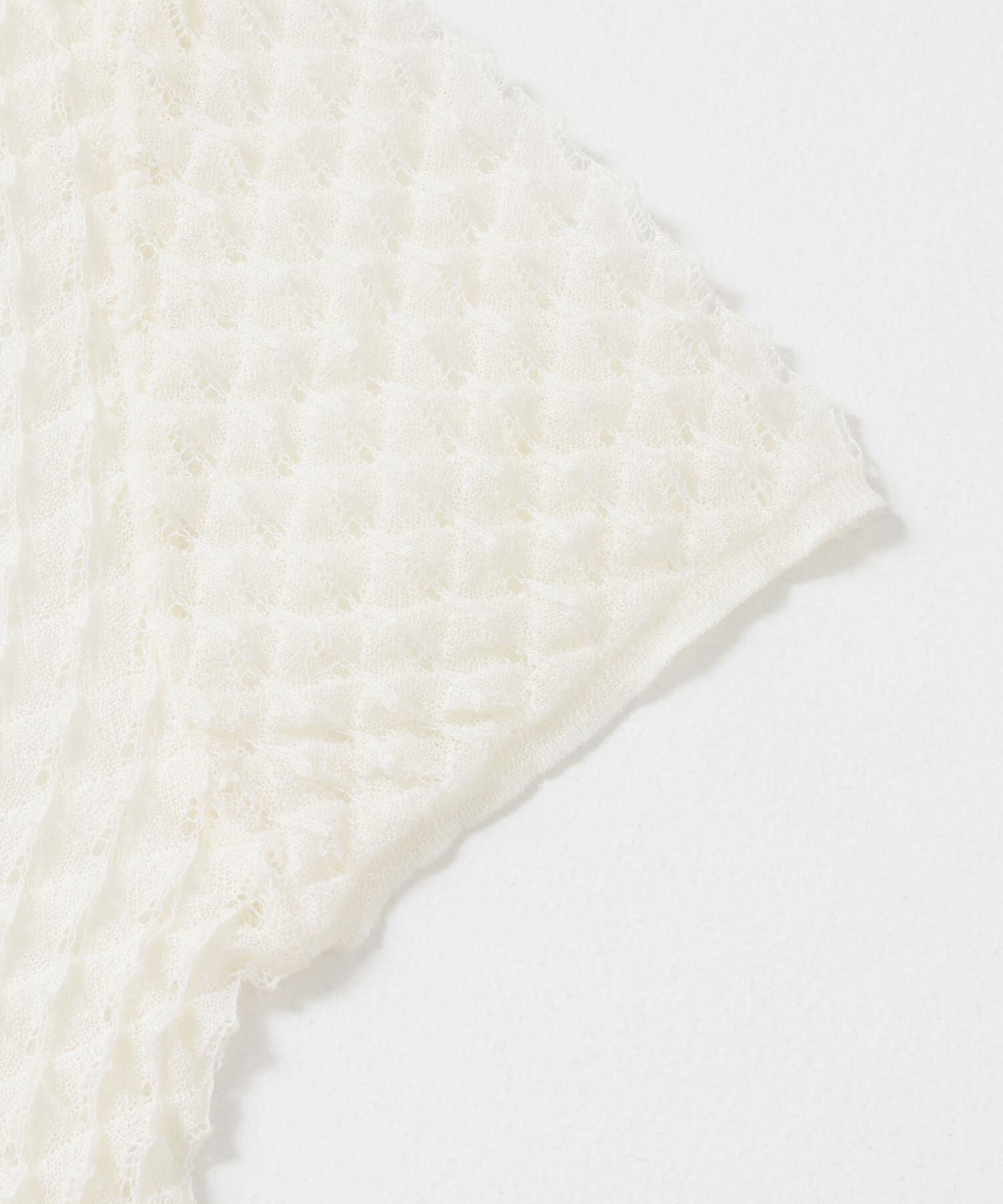  「シアークロップドニット」|ニット・セーター|