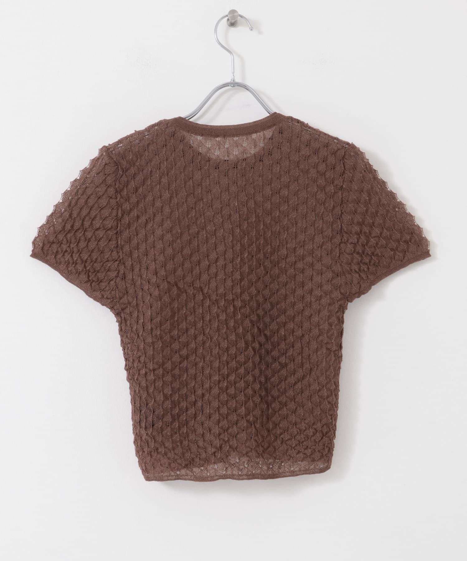  「シアークロップドニット」|ニット・セーター|