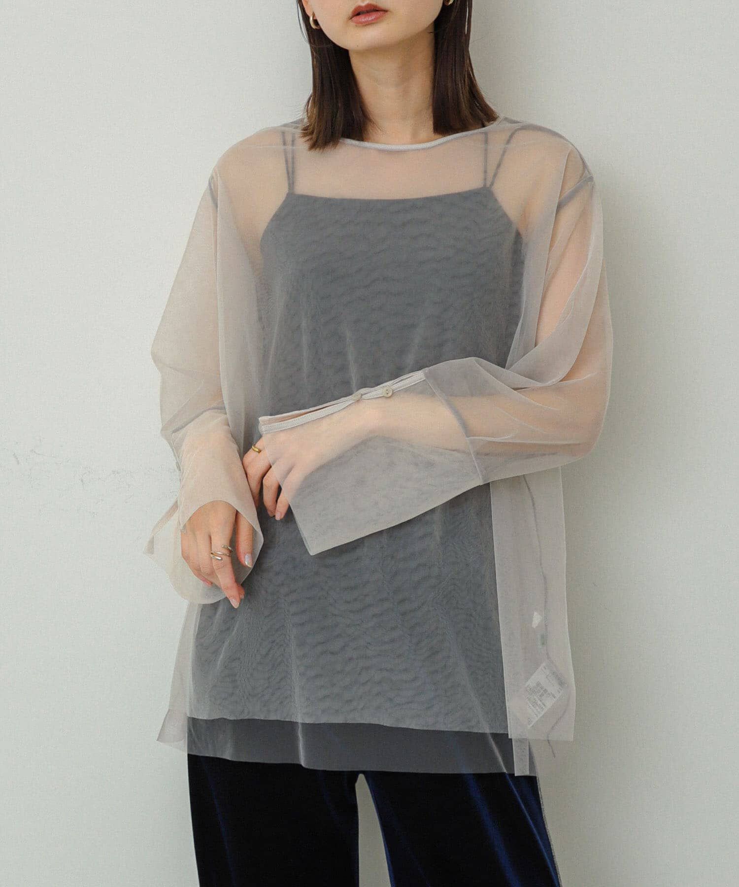 SENSE OF PLACE by URBAN RESEARCH「シアーチュールトップ」|Tシャツ・カットソー|