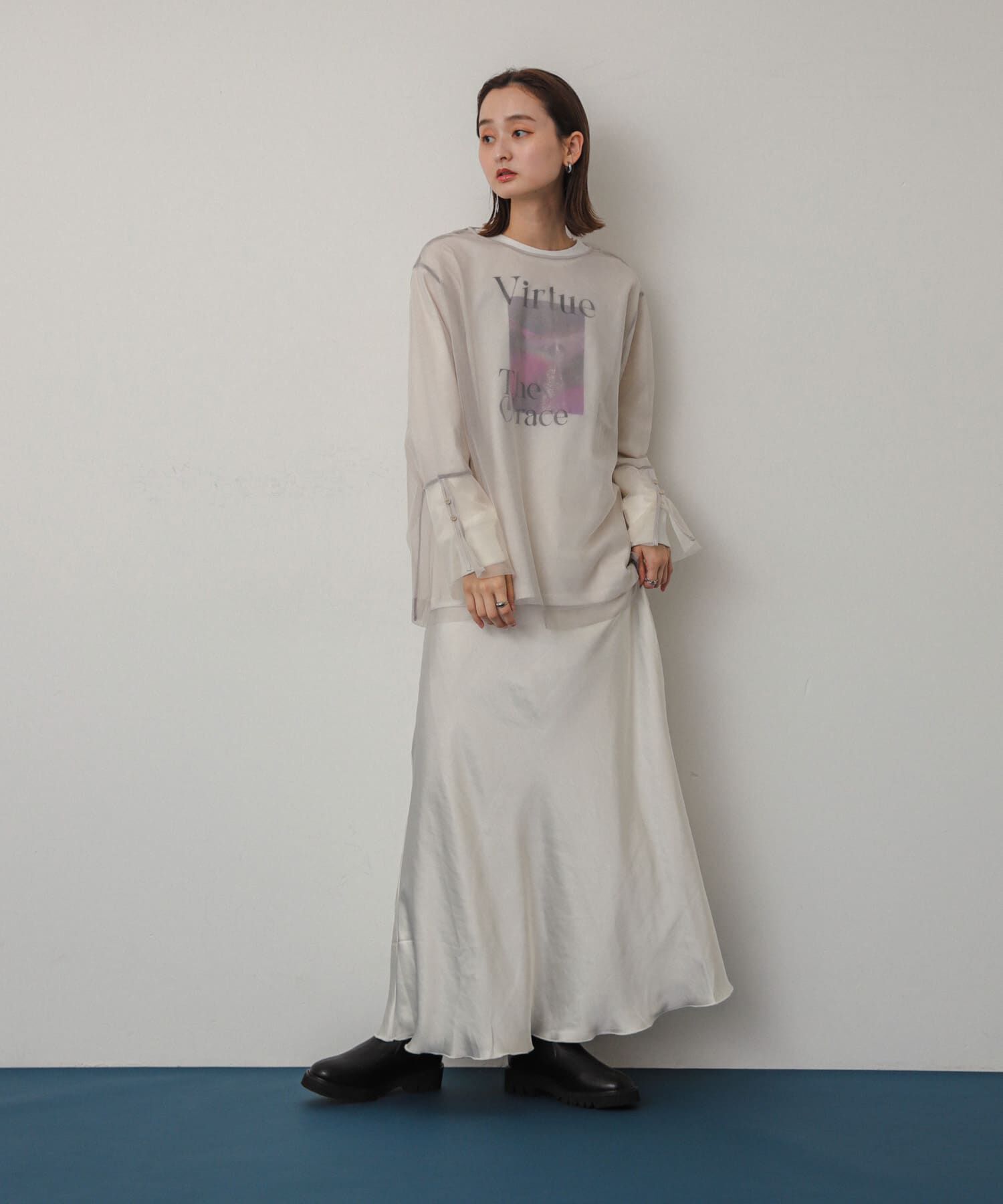 SENSE OF PLACE by URBAN RESEARCH「シアーチュールトップ」|Tシャツ・カットソー|