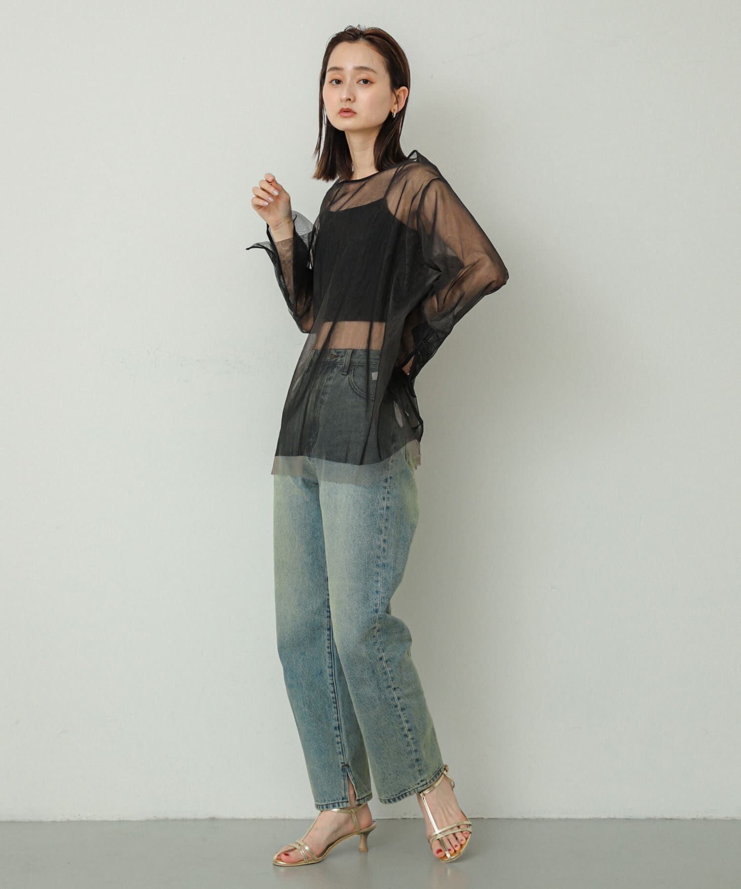 SENSE OF PLACE by URBAN RESEARCH「シアーチュールトップ」|Tシャツ・カットソー|