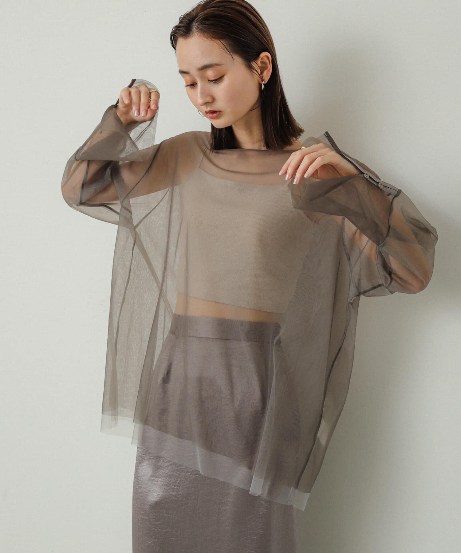 SENSE OF PLACE by URBAN RESEARCH「シアーチュールトップ」|Tシャツ・カットソー|