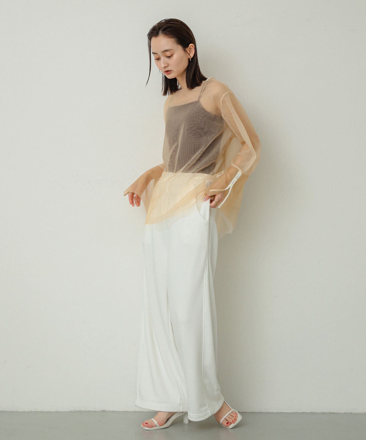 SENSE OF PLACE by URBAN RESEARCH「シアーチュールトップ」|Tシャツ・カットソー|