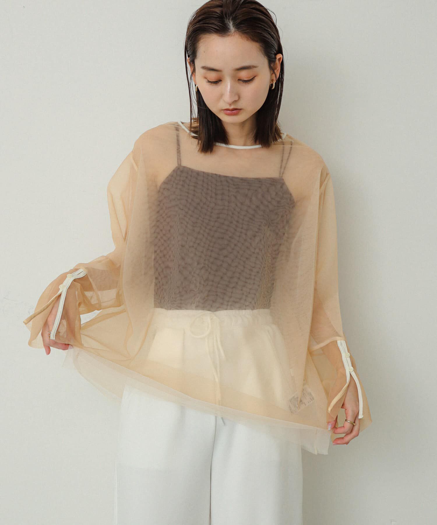 SENSE OF PLACE by URBAN RESEARCH「シアーチュールトップ」|Tシャツ・カットソー|