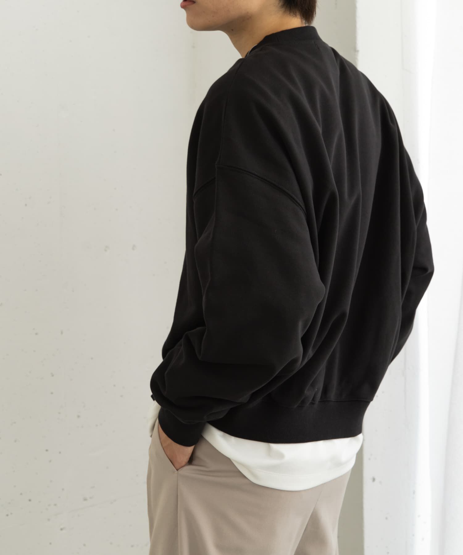 SENSE OF PLACE by URBAN RESEARCH「Gem Stone Cropped Sweat」|スウェット・ジャージ|