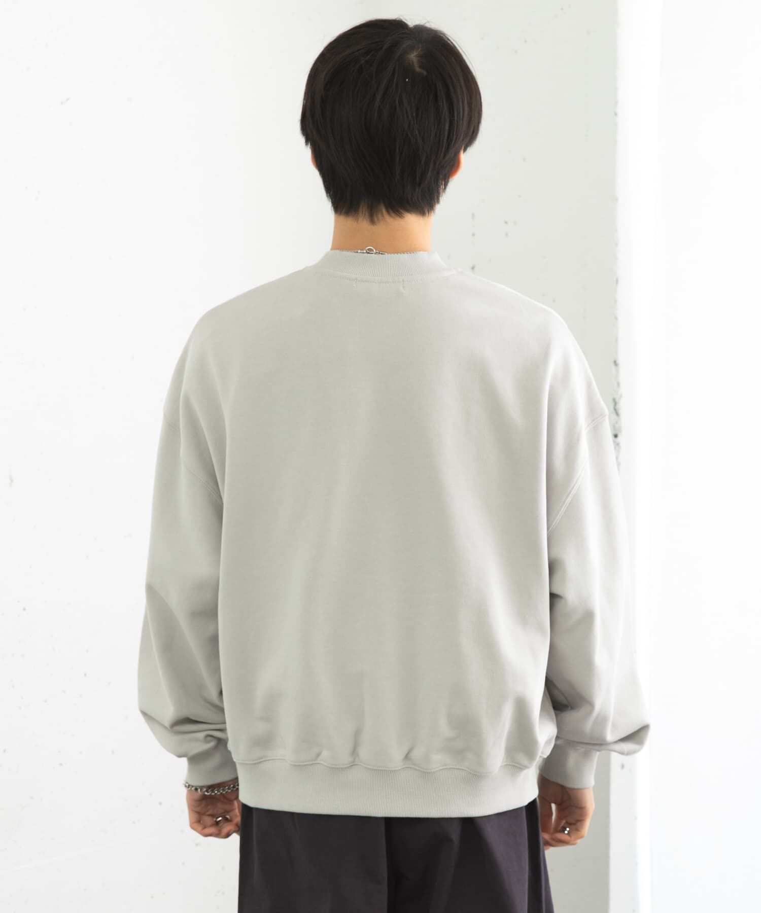 SENSE OF PLACE by URBAN RESEARCH「Gem Stone Cropped Sweat」|スウェット・ジャージ|