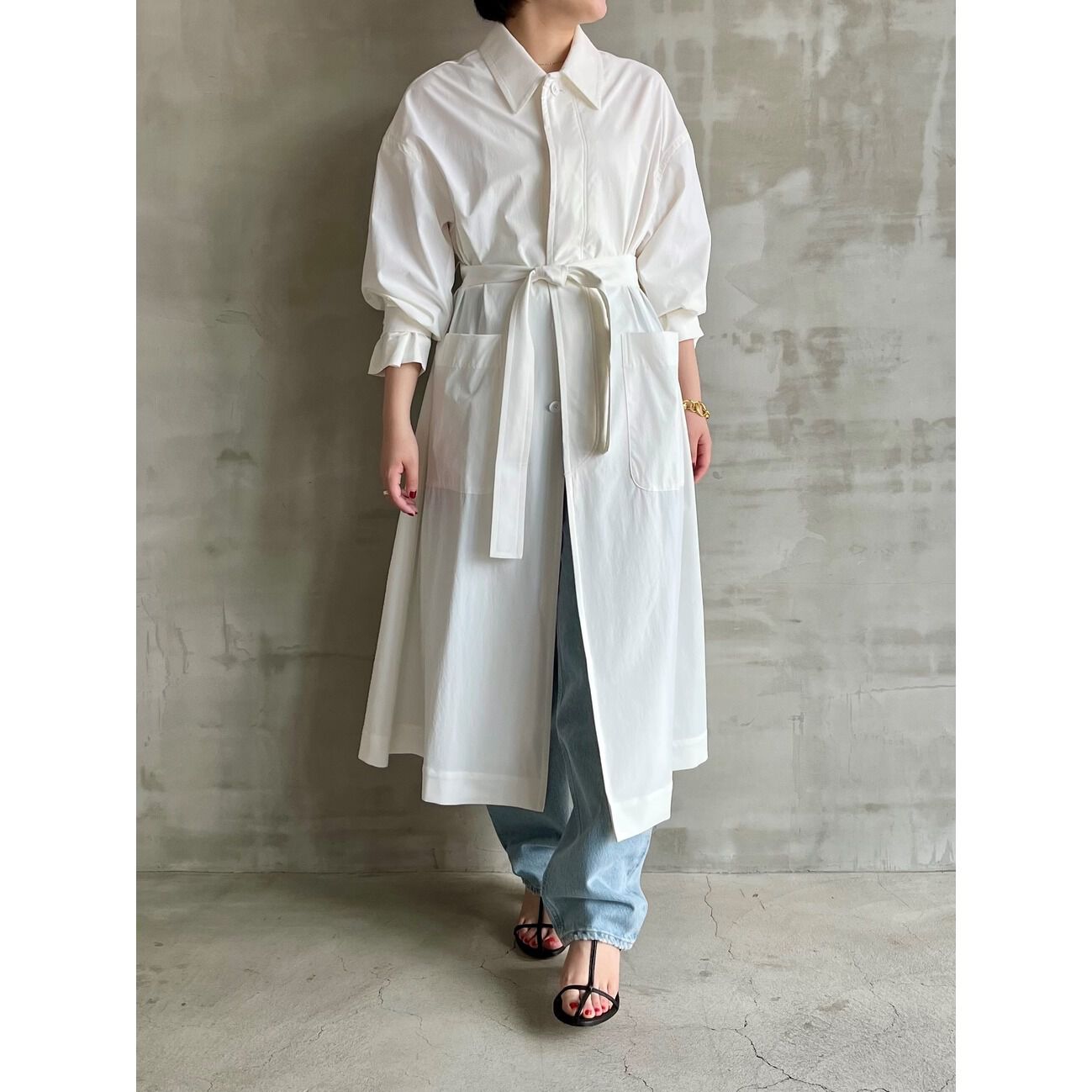 HELIOPOLE「HELIOPOLE ATHLEISURE SHEER CORT」|トレンチコート|