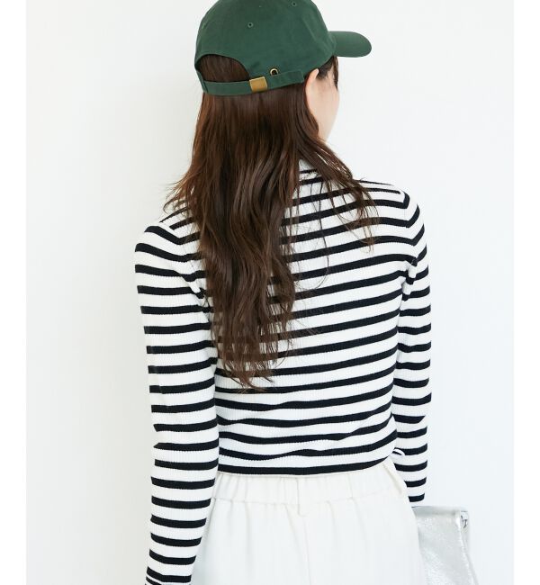  「《手洗い可能》リブタートルネックニット」|ニット・セーター|