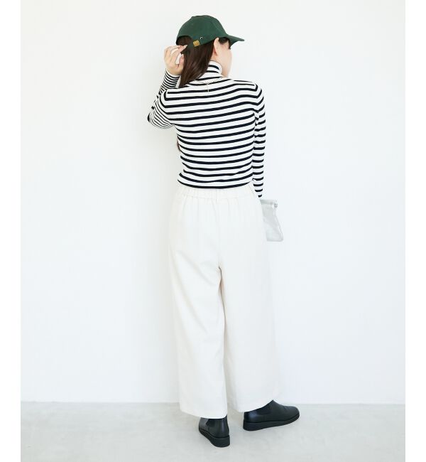  「《手洗い可能》リブタートルネックニット」|ニット・セーター|